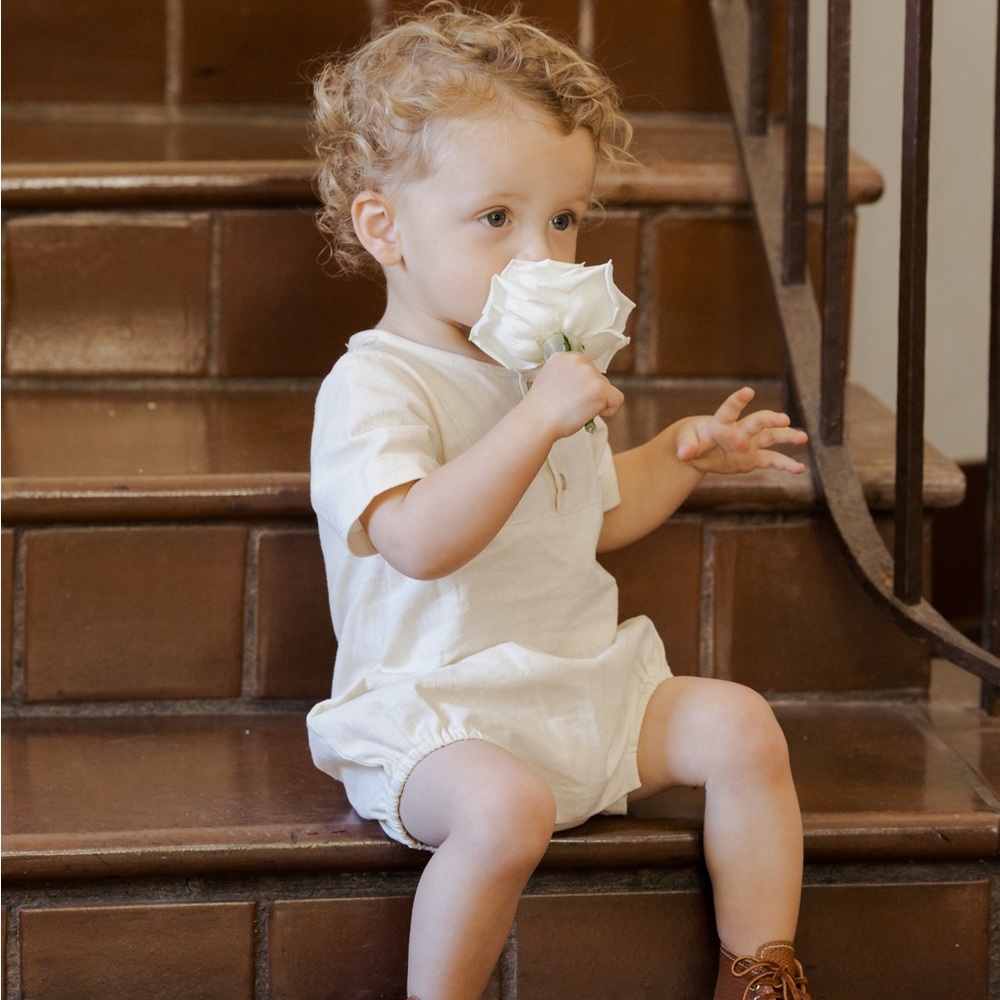 Noralee Beau Romper Natural